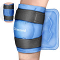 Ice Packs for Injuries Reusable Knee Gel Ice Pack Wrap for Swelling Blue - color: 1pc-blue