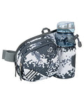 WATERFLY Fanny Pack Waist Bag: Waist Pack for Women Men with Water Bottle Holder Hiking Fanny Pack for Running Walking DogWalking Travel Cycling - color: Camouflage gray