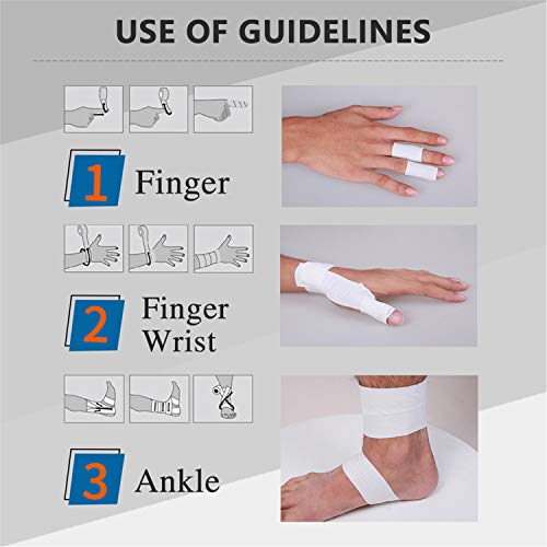 Self Adhesive Wrap Cohesive Bandages 12 Count 3" x 5 Yards, Medical Tape, Adhesive Flexible Breathable First Aid Non Woven Rolls, Stretch Athletic, Ankle Sprains & Swelling, Sports - color: Beige, size: 12 Count (Pack of 1)