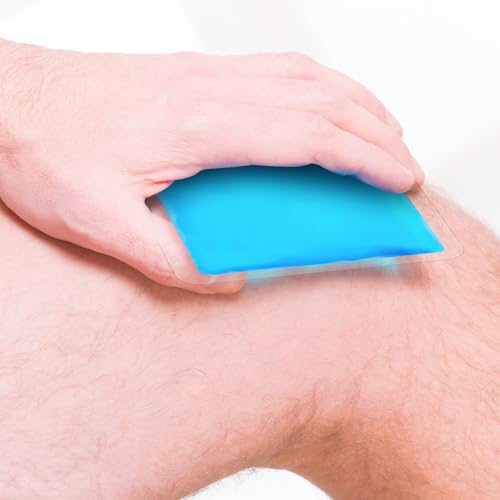 Reusable Ice Packs for Injuries, 10 Pack Round Ice Packs for Face - size: 3.15x 3.55 Inch