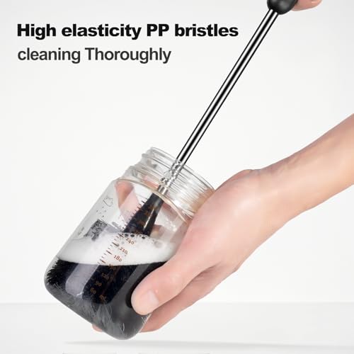 4 Pack Bottle Brush, Long Scrub Cleaning Brushes with Straw & Lid Brushes - size: 4