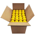 Velocity Lacrosse Balls - Practice Balls, Official NFHS, SEI, and College Approved Size - Meets NOCSAE Standard - Approved Competition Colors - Case of 60 & 120 with Ball Bag - color: Yellow - TPG, size: 120 Balls + Bag, style: Textured Pro Grip
