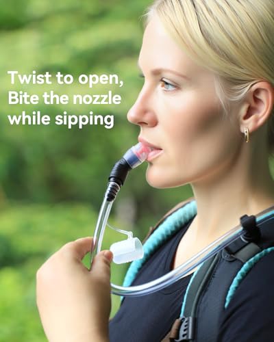 Switch Bite Valve Tube Nozzle Replacement Kit, Compatible with Hydration Packs