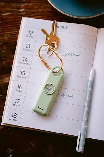 She’s Birdie 3.0 New Version – The Original Personal Safety Alarm for Women by Women–Loud Siren, Flash Light and Rechargeable Battery in a Variety of Colors (Blossom Pink) - color: Blossom Pink