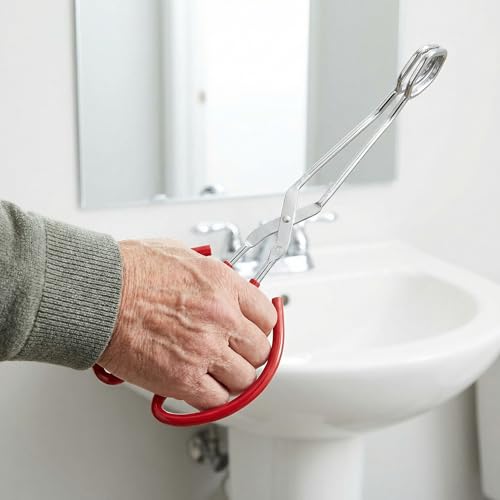 11" Toilet Aids for Wiping Bottom, Long Handle Assist Wiper Tool for Elderly & Disabled, Seniors Handicap Accessories for Daily Living, for Surgery Recovery Items