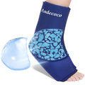 Ankle Ice Pack Wrap Reusable Foot Ice Pack Compression Freeze Sleeve for Ankle Sprain, Plantar Fasciitis, Achilles Tendonitis