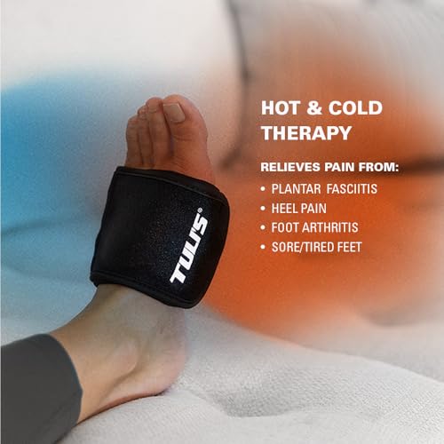 Tuli’s Foot Therapy Wrap, Ice/Heat Pack for Plantar Fasciitis, One Size