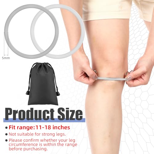 Foilswirl Patella Knee Band Basketball Knee Strap,4,White and Gray,M - color: White and Gray, size: M