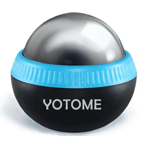 Cold Massage Roller Ball – Ice Massage Ball Cold and Hot for Deep Tissue and Sore Muscle Relief of Stiffness and Stress, Body, Neck, Back, Foot