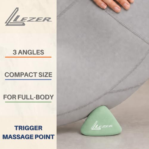 Trigger Massage Point, 3-Angle Deep Tissue Massager, Green & Firm Ball set - style: 09 - Trigger Green + Hard Ball