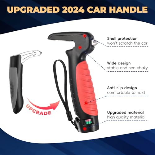 4 in 1 Car Handle Assist for Elderly Car Door Handle - Multifunction Car Transfer Aid - Help Elderly Get Out of Car, Auto Cane Portable Vehicle Support Handle for Seniors, Handicapped, Max 450 Pounds - size: 1pcs