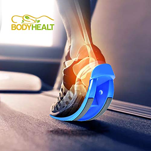 BodyHealt Foot Rocker, Calf Stretcher - Achilles Tendon Stretcher for Foot Exercise. Foot Rocker for Plantar Fasciitis, Achilles Tendonitis & Tight Calf Pain. Foot Stretcher & Calf Roller for Muscles