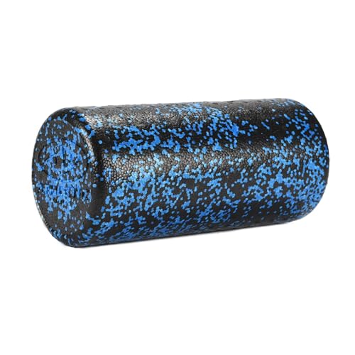 High Density Foam Roller, 24 Inch Length Purple and Black, Deep Tissue Muscle Massage Roller for Fitness, Yoga and Post Workout Recovery (13") - size: 13"