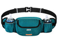 MIER Hydration Waist Pack with Soft Flasks (2x300ml) for Women Men - color: Teal