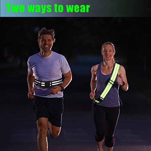 Saintrygo Reflective Sash for Walking - color: Black
