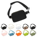 Waist Belt Bag Fashion Fanny Women and Men Gift Waist Pack With Adjustable Strap For Travel Running Hiking Walking Black - color: Black Fanny Pack