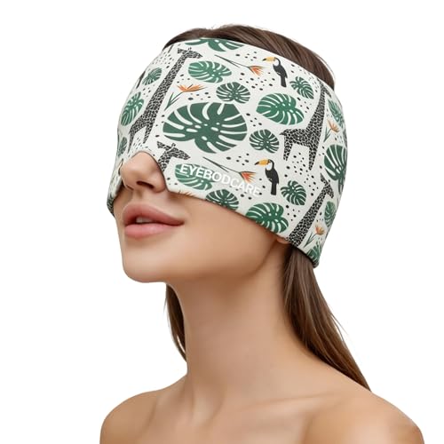 Migraine Relief Cap, Reusable Cold Compress Headband,1pcs - color: Rainforest