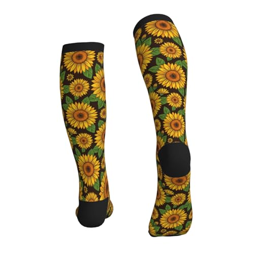 Graduated Compression Socks Knee High For Women Men Athletic - color: 13