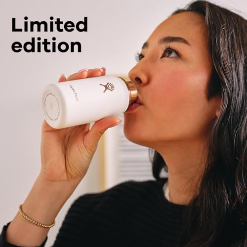 Hydro Flask Micro Bottle - Insulated Mini Leak Proof Flask for Purse or Pocket in 6.7 Oz Chalk White ARC - color: CHALK WHITE ARC