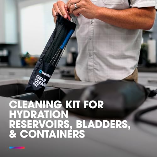 HydraPak Gear Cleaning Kit Bristle and Wire Tube Brush Set