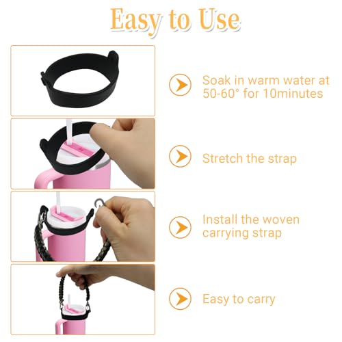 Water Bottle Handle Strap - color: Camo