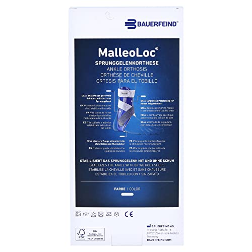 MalleoLoc Ankle Brace Size: Left 2 - size: 1 Count (Pack of 1)