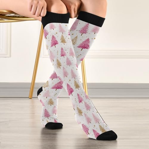 Wusikd Cats Compression Socks for Women and Men Circulation Cute Long Socks for Athletic Running 1 - color: Multi 5