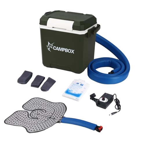 Cold Therapy Machine with Speed Control Ice Machine for Knee After Surgery, Knee Replacement Recovery System, Cryotherapy Pain Relief with Universal Compression Pad for Shoulder, Hip and Ankle (Cyan) - color: Green