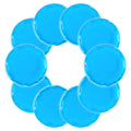 Reusable Ice Packs for Injuries, 10 Pack Round Ice Packs for Face - size: 2.75 Inch