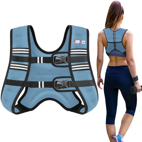 Weighted Vest Woman,Weight Vest for Women Men, - color: Blue, size: 16LB