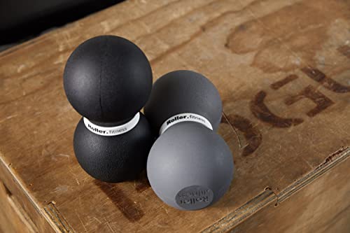 Fitness Infinity Roller, Peanut Foam Massage Ball, Large 8-Inch Double Exercise Roller (Gray - Standard) - style: Gray - Standard