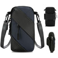 Phone Holder for Running Armband,Small Crossbody Shoulder Holsters Bag with Arm Bands for Women Men Kids,Fits iPhone 15 14 13 12 11 Pro Max Xs Xr 8 7 6S 6 Plus SE Mini Galaxy Workout,Exercise Arm Bag - color: Blue