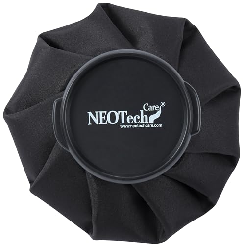 Neotech Care Ice Bag with Screw Top Lid (Black, 5 inch) - color: Black, size: 5 Inch