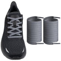 Endoto Shoe Laces for Hoka Replacement Shoelaces Strings - color: Grey, size: 50 Inch (127 cm)