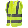 Neiko High Visibility Safety Vest, ANSI Class 2, No Pocket - color: Yellow, size: Small, style: Mesh
