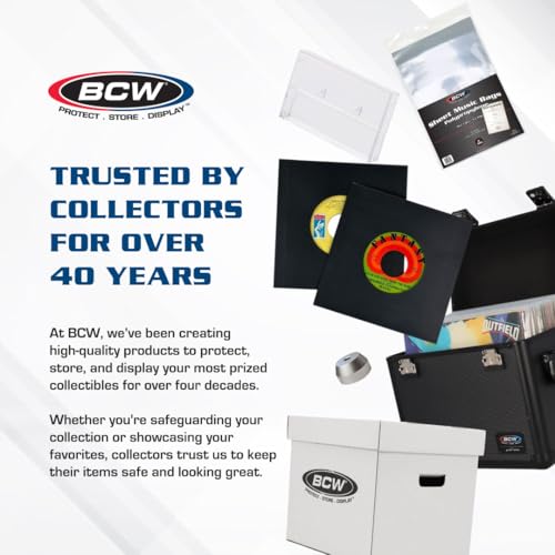 BCW Magazine/Document Storage Box 10-Pack | Durable Cardboard Filing Box - style: 10 Pack