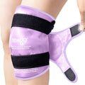 NEWGO Ice Pack for Knee Replacement Surgery, 360° Full Wrap, Purple - color: Regular Purple 1-pack