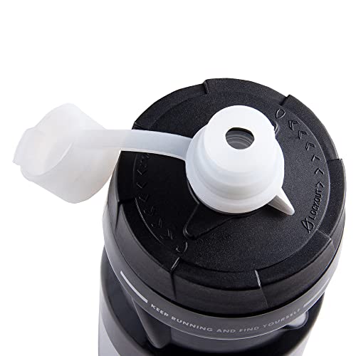 Mud Caps for Bottles 5PCS Black Silicone Cap Top for All Podium and Peak Fitness Bottles, Bike Bottle Cap Top
