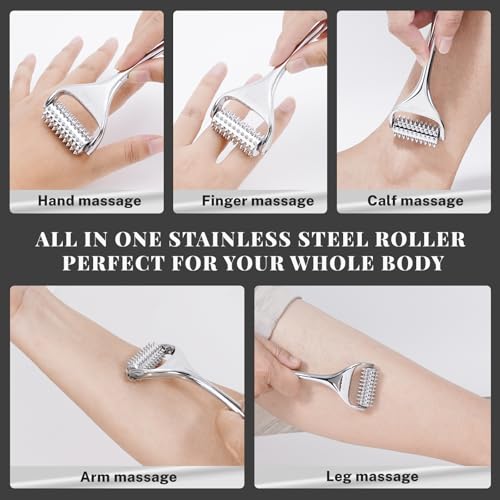 Acupuncture Massage Roller with Acupressure Spikes Roller Massager