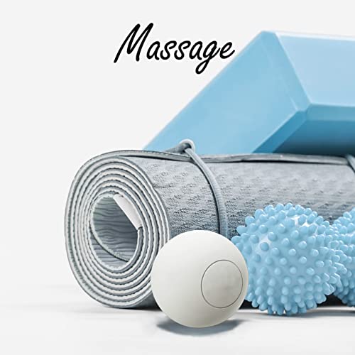 Massage Lacrosse Balls for Targeted Deep Myofascial Release, Trigger Point Therapy, Muscle Knots, Yoga Therapy, Shoulders, Neck, Back, Foot, and Body - Very Firm (8 Count, Yellow) - color: Yellow