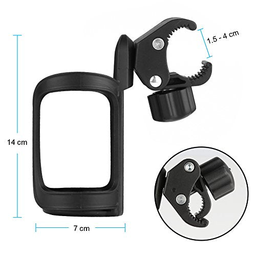 Accmor Stroller Cup Holder, Bike Cup Holder, Bike Water Bottle Holders - size: 1 pack