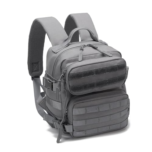 9L/20L Mini Backpack for Men and Women, Small Backpack for Gym Hiking Travel Sports Running - color: 9l-gray