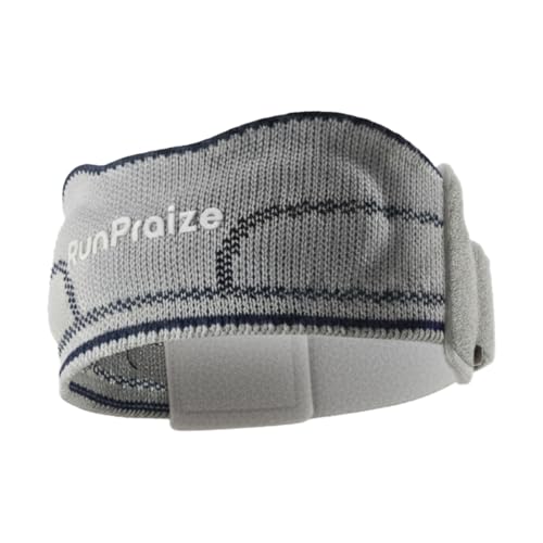 Knee Strap 2 Pack for Patellar Tendon Support – Adjustable Patella Knee Band for Running, Walking, Hiking, Tennis & Pickleball, Gray - color: Gray