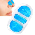 Nose Ice Pack, Gel Ice Packs, Portable Reusable Cold Ice Pack Flexible for Inflammation Travel Home Nose