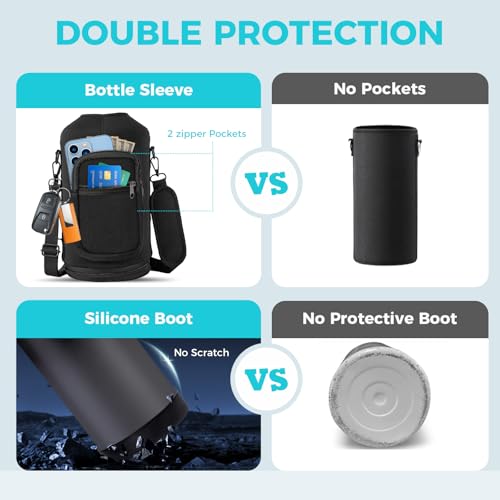 1 Gallon Insulated Stainless Steel Water Bottle with Carry Accessories - color: Army Green, size: 128 Ounces