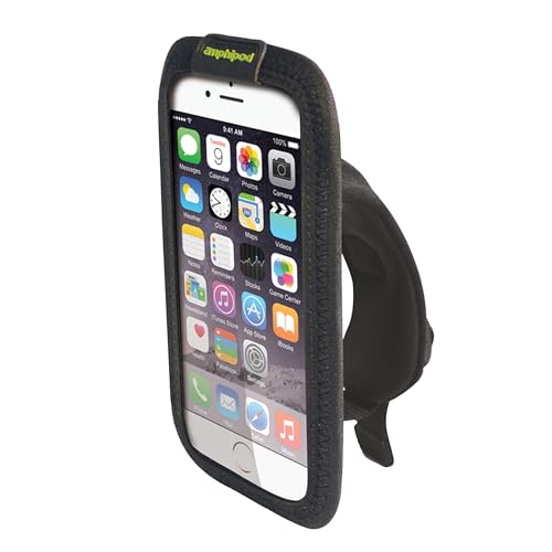 Amphipod HandPod SmartView Pouch, Touchscreen Phone Holder, 6.7x3.75x0.5 - size: 6.7" x 3.75" x 0.5"