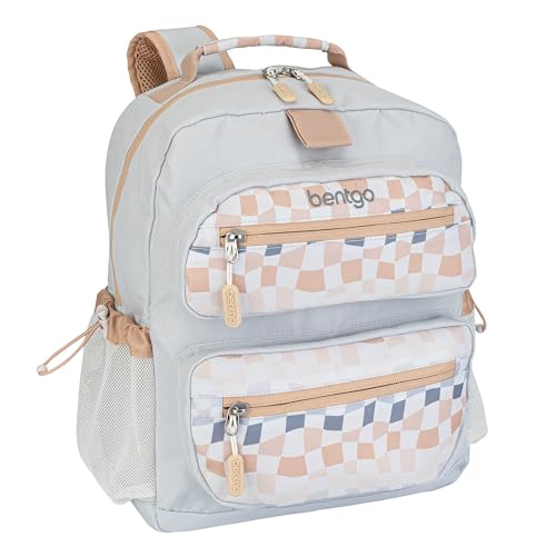 Bentgo Kids Print Durable & Water-Resistant Backpack - color: Checker Gradient, size: Kids Medium