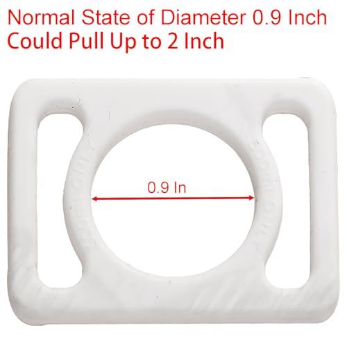 Mineral Water Shoulder Strap, 2 Pcs Silicone 22 Inch Adjustable Length for Carrying a Water Bottle Outdoors