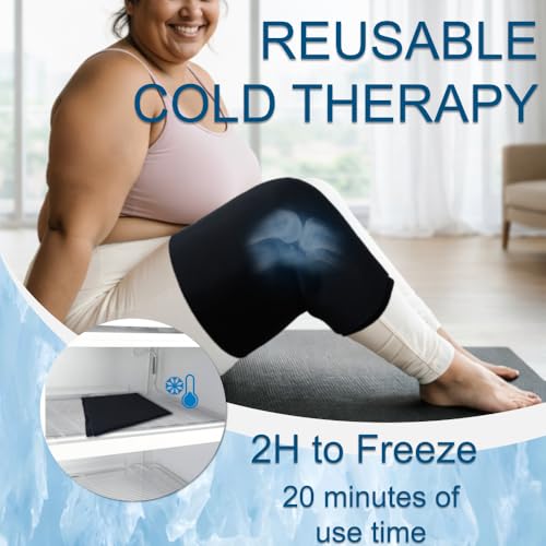 King Mills Plus Size Knee Ice Wrap for Women and Men.5XL - size: 5XL