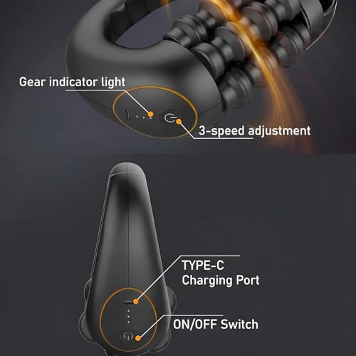 Marvixor Sculpt Roller,Smart 6-Rod 3 Speeds,Full Body Relaxation